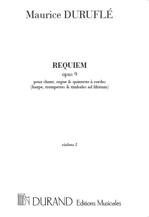 Requiem Opus 9 - Violin I
